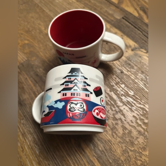 Pair of Starbucks "Been There" Series Japan Mugs - Picture 3 of 4